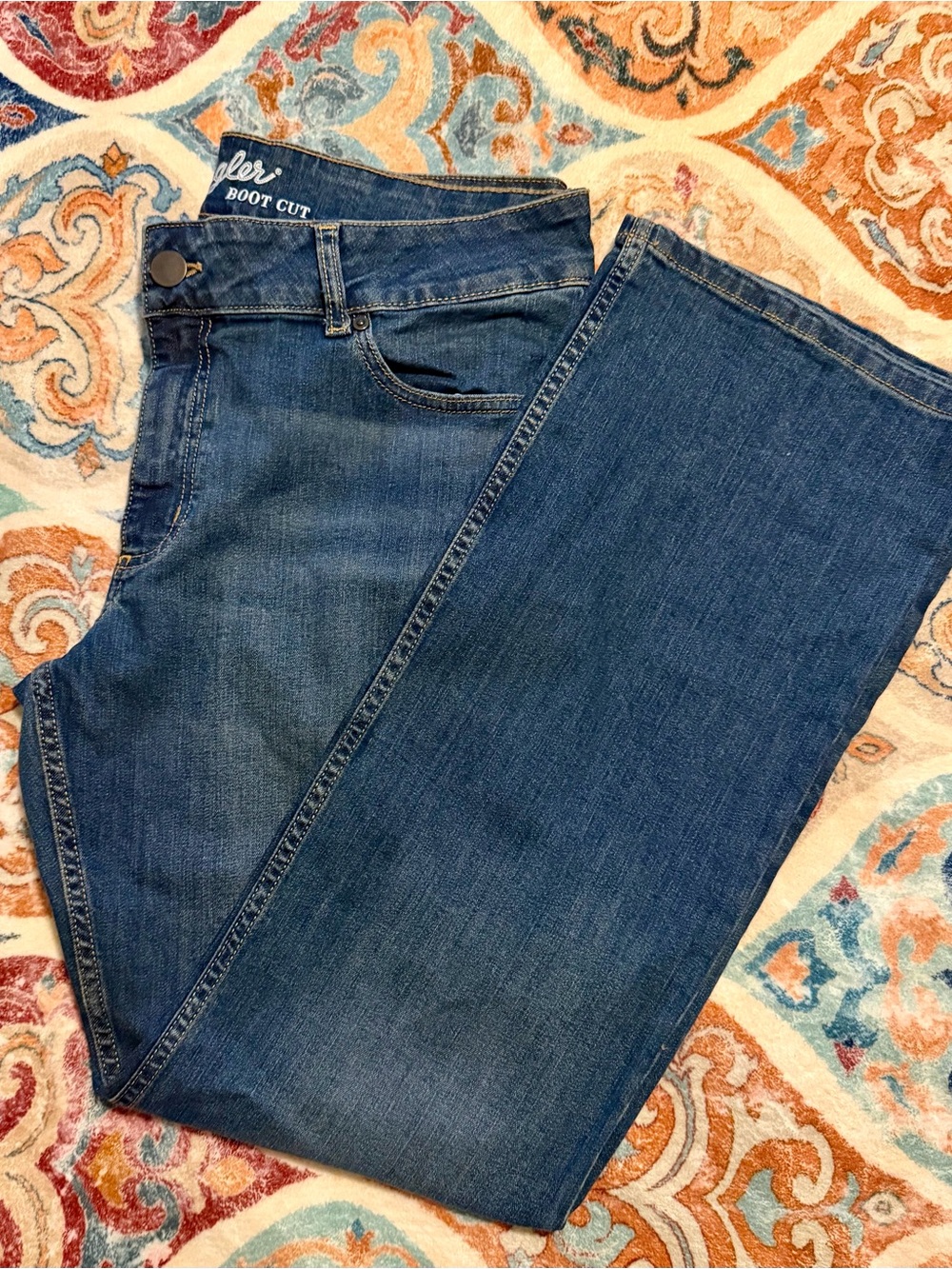 Wrangler Women's Blue Boot Cut Jeans